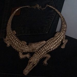 Alligator necklace